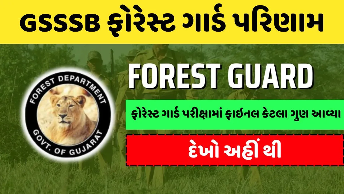 forest guard cbrt exam normalized marks check